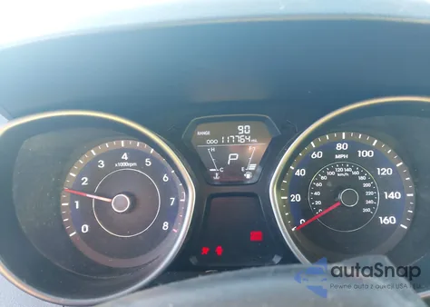 2013 Hyundai Elantra Gls z USA, uszkodzony, nr VIN 5NPDH4AE8DH342669